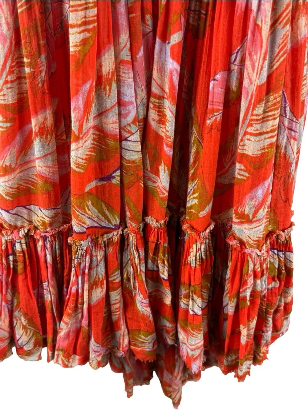 Free People Boho Summer 100 Degree Dress NWT Large